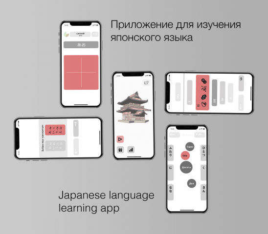 Приложение для изучения японского языка