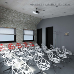 Презентационная комната для автомобильного салона