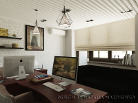 дизайн-проект офиса: кабинет руководителей