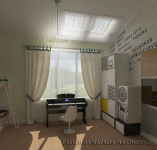 Детская в загородном доме