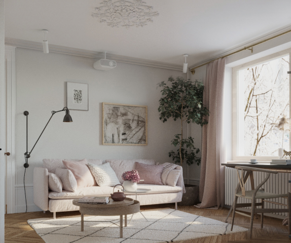 квартира ученых. гостиная