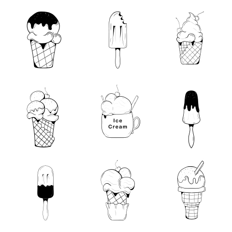ice cream set
