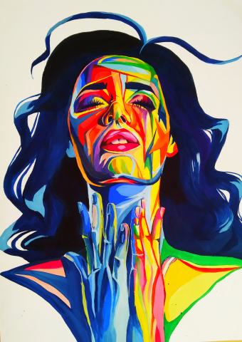 Поп-арт стилизация