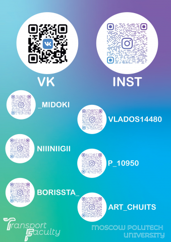 Короткая инфографика с Qr-кодами