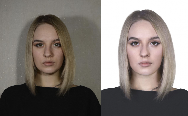 Ретушь фото на паспорт