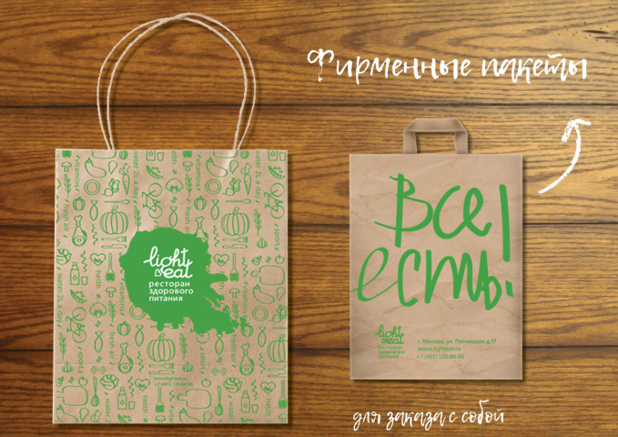 Фирменные пакеты