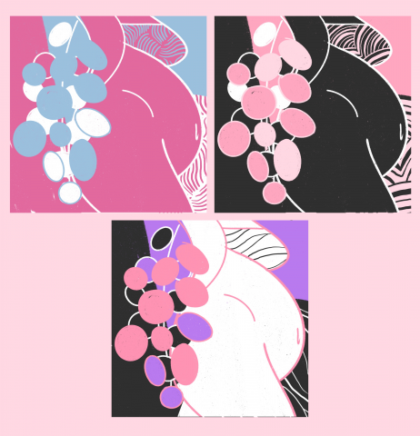 Набор артов 3 шт из серии