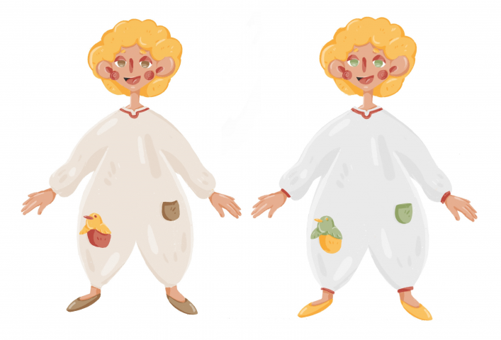 Персонаж для иллюстраций детской сказки