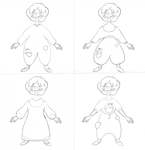 Эскиз персонажа