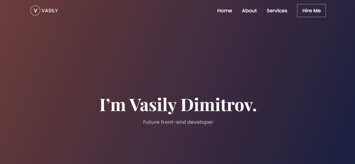 Мой сайт-портфолио