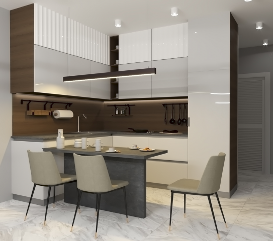 Кухня студия