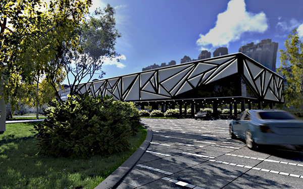 Pilot project of a sports complex