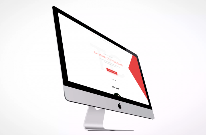 Final Adaptive Web-site for photographer Tatiana