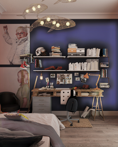 Детская в стиле лофт