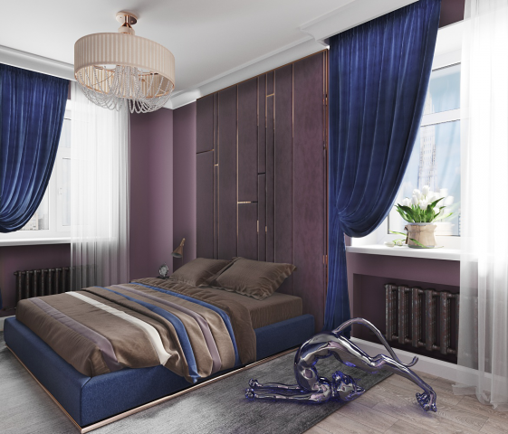 Спальня в современном стиле