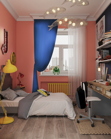 Детская в стиле лофт