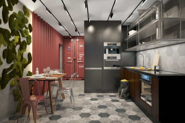 Квартира холостяка