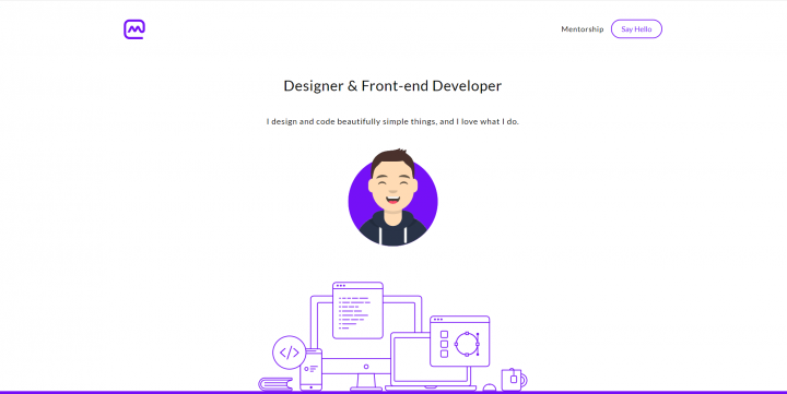 Сайт портфолио