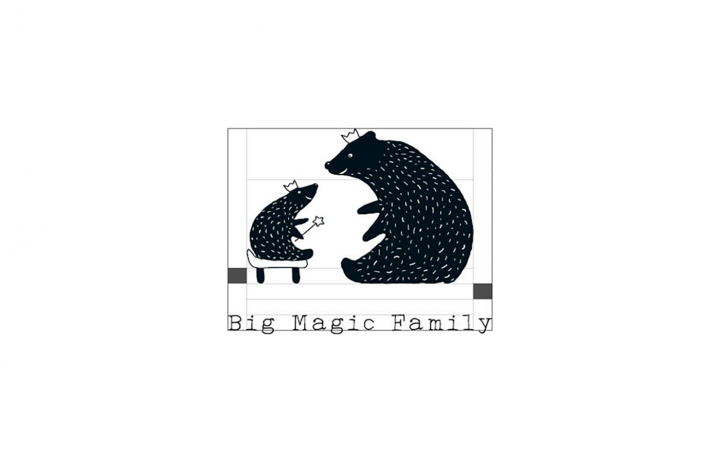 Логотип для бренда Big Magic Family