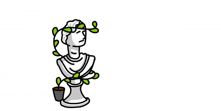 гипсовый бюст