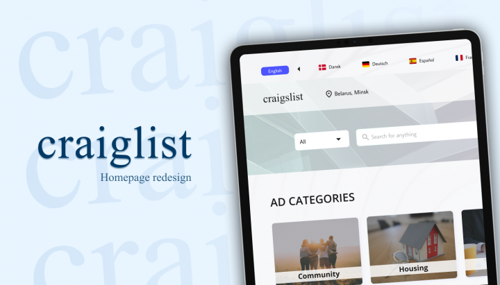 Craiglist (redesign)