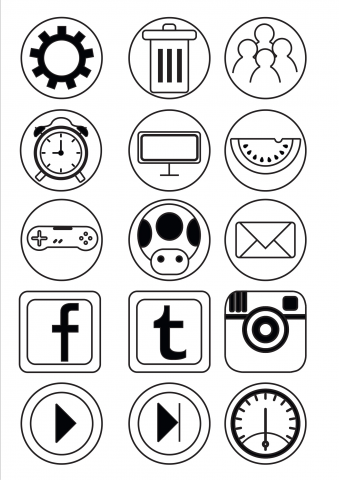 Набор иконок