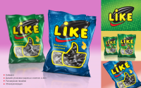 Дизайн упаковки семечек Like.