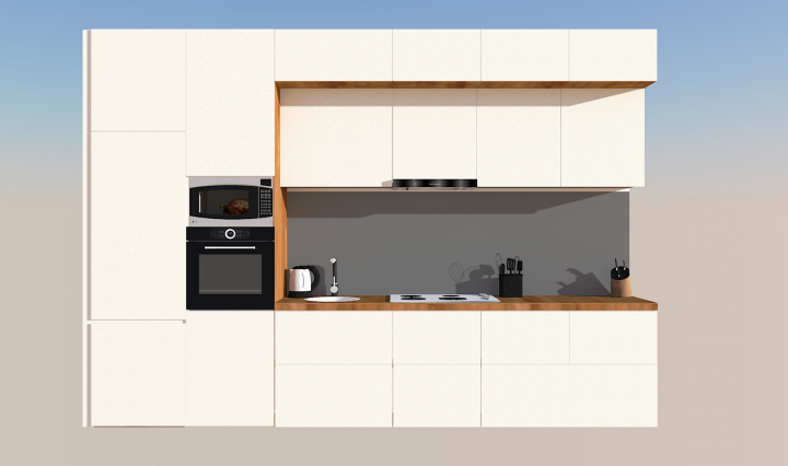 SOLNECHNAYA SVETLAYA KUKHNYA STENKA