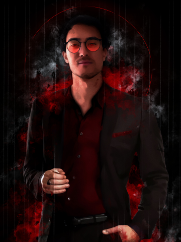 Digital art Темный стиль