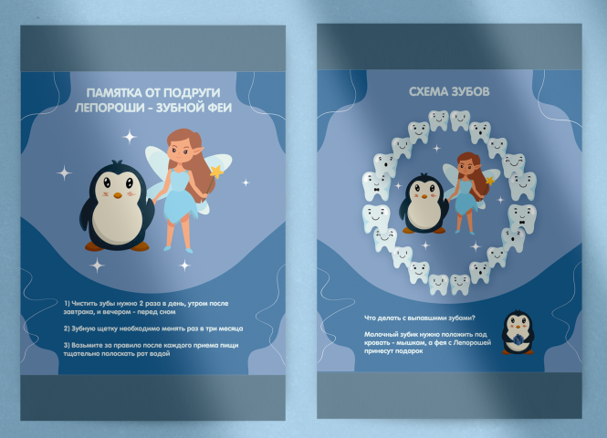 Дизайн листовок для стоматологии