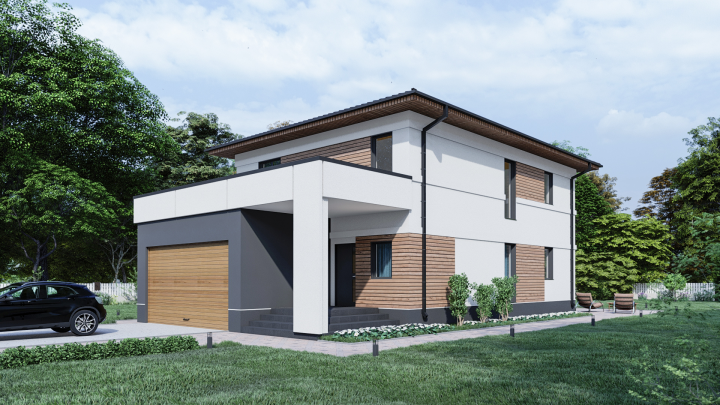 Двухэтажный дом