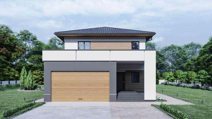 Двухэтажный дом