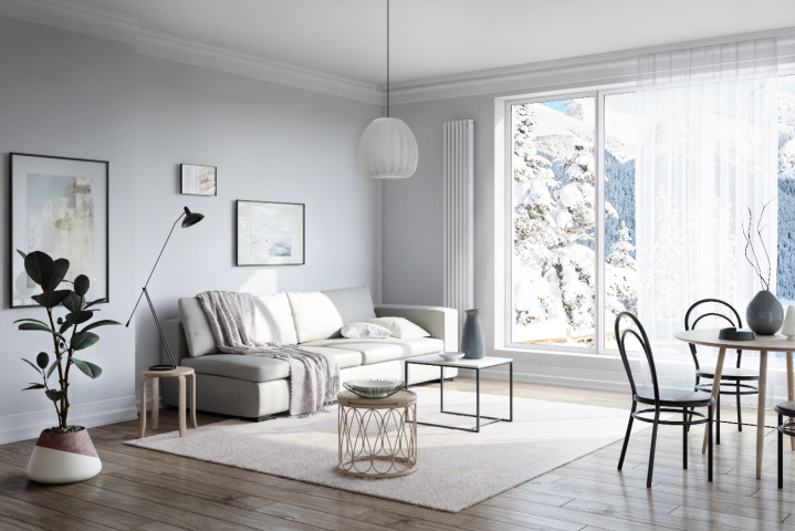 Светлый интерьер