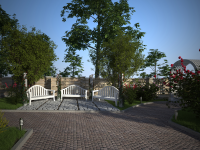 п. Висла. Проектирование и визуализация. Одноэтажный дом.