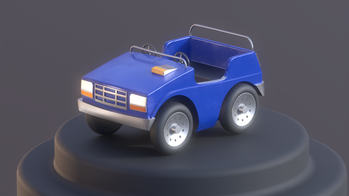 игрушечная модель автомобиля №1