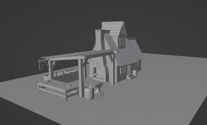 The blacksmith's house