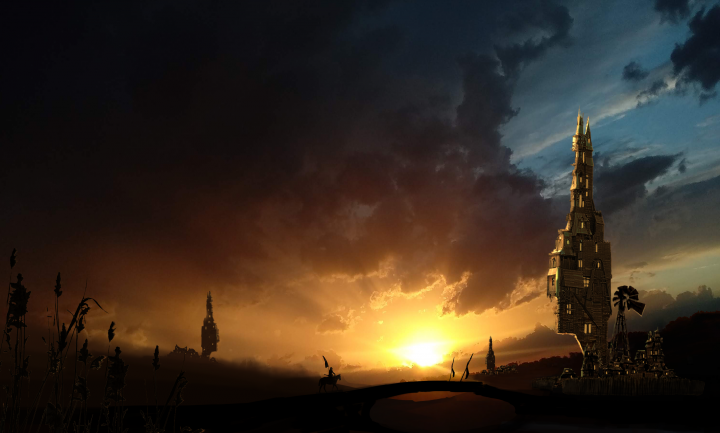 Lonely traveler
