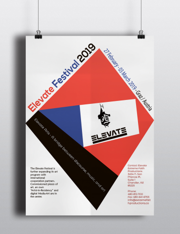АФиша для Elevate Festival 2019