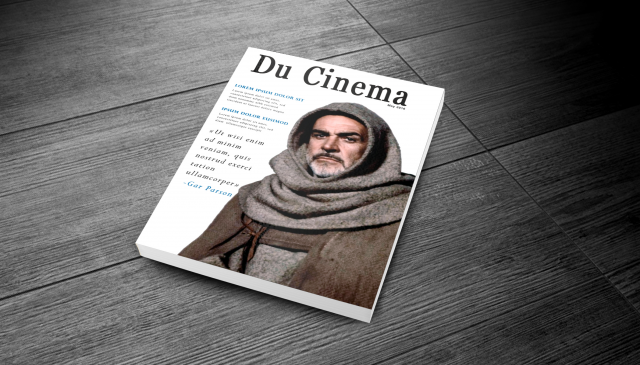 Дизайн и вёрстка журнала Du Cinema