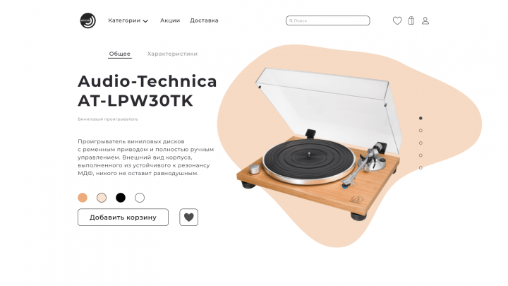 Карточка продукта