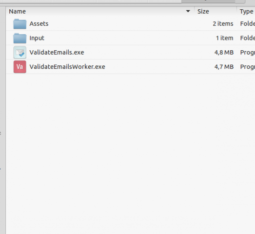 Программа для проверки списка почтовых ящиков