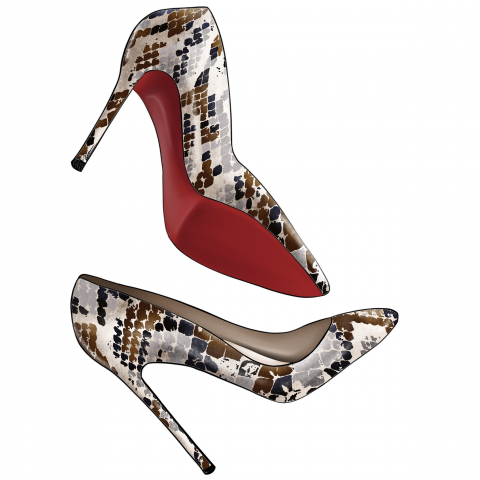 Fashion иллюстрация | Анималистический принт