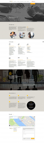 Адаптивный мультиязычный сайт Landing Page