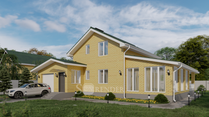 Кирпичный дом