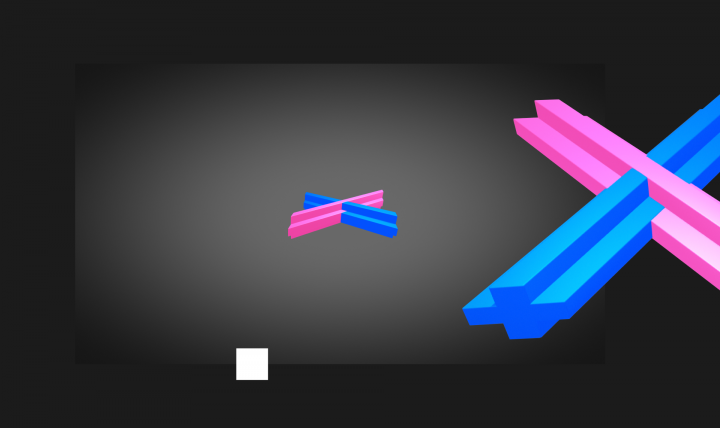 3d graphic design for Art Gallery "Heart For Art"