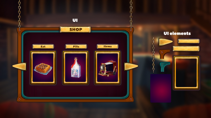 Wild West Game Interface