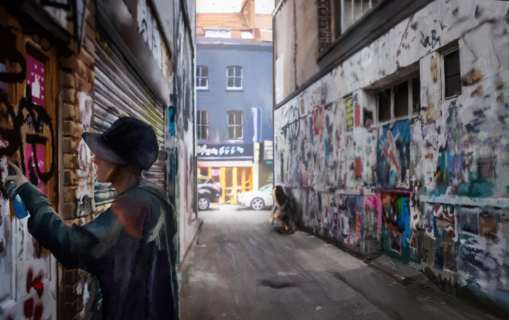 Back alley