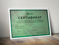 Разработка сертификата