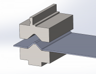 Оснастка для гибки сетки Fensys на станок Amada