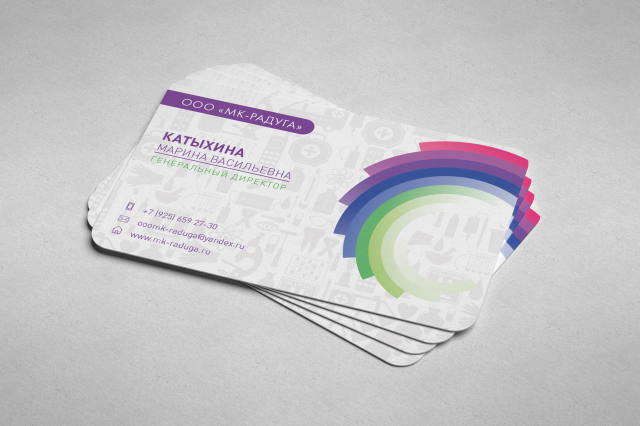 Визитная карта ООО "МК-Радуга"